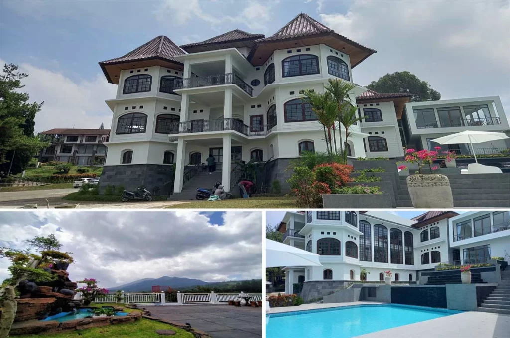Penyewaan dan penginapan Villa Istana Bunga Lembang Bandung